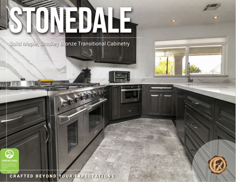 Smokey Raised Panel Cabinet