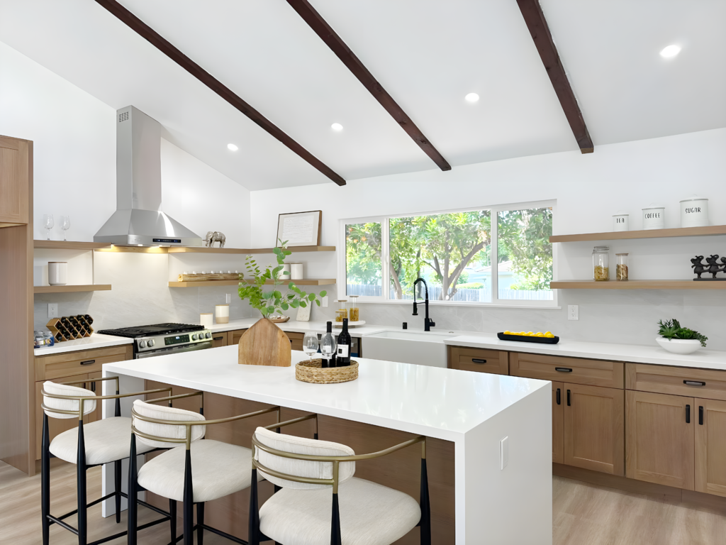 FX Oakcrest City NOS | Natural Oak Shaker Cabinets